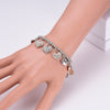 Adjustable Crystal Full Heart Bracelet For Women Mix Silvery Color Beaded Bracelets For Lover Friend 2022 Jewelry
