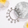 Adjustable Crystal Stars Beads Chain Bracelet For Women Silvery Mix Color Charms Bracelets For Girls 2022 Jewelry