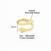 Adjustable Hand Rings For Women Vintage Gothic Stainless Steel Hug Muscle Hands Ring Party Wedding Couple Jewelry Bague Femme