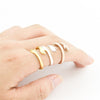 Adjustable Hand Rings For Women Vintage Gothic Stainless Steel Hug Muscle Hands Ring Party Wedding Couple Jewelry Bague Femme