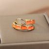 Aesthetic Enamel Rings For Women Adjustable Drip Oil Colorful Snake Ring 2023 Trend Animal Jewerly Wedding Gift Bijoux Femme