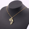 Africa Map Pendant Necklace for Women/Men Ethiopian Jewelry  African Maps Hiphop Necklace Supplies