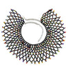 African Multicolors Resin Beads Choker Necklaces for Women Boho Big Tribal Collar Statement Necklace Tribal Party Jewelry Gift