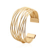 African New Fashion Creative Design Women's Wedding Party 18k Gold Bracelet Birthd Party Gift Accessories Jewelry