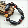 Agate Gourd Bracelet Tianzhu Beads Bracelet Rutile Quartz Beads Red Agate Stone Bracelet Manchette Rouge Labradorite Stone Black