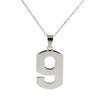 Age Jewelry Stainless Steel Arabic Numerals Number 0 - 9 Pendant Short Necklace