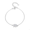 2020 Women Elephant Simple Pure S925 Bracelet Girl Lovely 925 Sliver Bracelet Valentines Gift Jewelry Bileklik Bayan