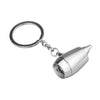 Airplane engine Pendant Necklaces Men Women Aircraft Turbine Brelok Bag Pendant Keychain Stainless steel Chain Jewelry