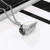 Airplane engine Pendant Necklaces Men Women Aircraft Turbine Brelok Bag Pendant Keychain Stainless steel Chain Jewelry