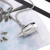Airplane engine Pendant Necklaces Men Women Aircraft Turbine Brelok Bag Pendant Keychain Stainless steel Chain Jewelry