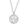 Akatsuki Hidan Ninja Jashin Necklace Trinity Symbol Baptism Catholicism Anime Religious Pendant Anime Jewelry 2021