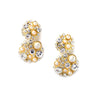 Aliexpress Hot Sale NEW Gold Color Imitation Pearls Earrings Wholesale New Bride Jewelry Drop Earrings