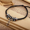 All Compatible popular Retro nacklace  leather braid necklace jewelry