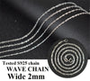925 Sterling Silver Box Snake Twisted Singapore Link Rolo Figaro Rope Chain Size 1mm Length 40cm 45cm Match with Pendant