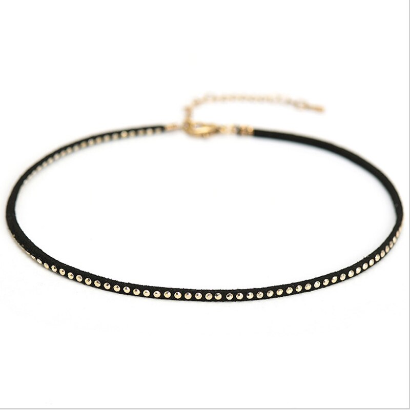 Amaiyllis Design 3 layer Chains Stack Choker Necklaces For Women Vintage leaf Charm Choker Collar Simple Clavicle Necklaces