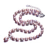 Amazing Price Beautiful Pearl Jewelry Necklace,High Quality Natural Pearl Beads Fine Jewelry,White/Pink/Purple