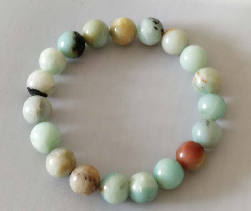 Amazonite green round 6/8/10/12mm bracelet 7.5inch   beads nature