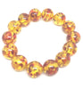 Amber Beeswax Pink Peach Fancy Women 's Beads Bracelet Fashion Temperament Jewelry Gems Accessories Gifts Wholesale