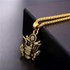 American National Emblem Independence Day Souvenir Pendant Necklace Men's Necklace Retro Metal Pendant Accessories Party Jewelry