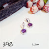 Amethyst Drop Earrings For Women Temperament Long Earring S925 Sterling Silver Gemstone Vintage Noble Personality Fine Jewelry