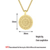 Ancient Greek Medallion Symbol Necklace For Women Ladies Greek Key Pomegranates Swans Amulet Necklaces Pendants