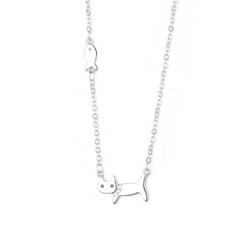 Korean jewelry simple five-pointed star zircon beads clavicle chain thin sweet lady necklace Statement Necklace Necklace Women