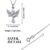 925 Sterling Silver Jewelry mom Letter Necklace mother's d Choker Women angel wing&Cross Necklaces Pendant CYD136