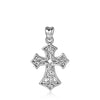 Real 925 Sterling Silver Celtics Cross Pendant Necklaces for Women Girls Luxury Sterling Silver Jewelry Gift CYD281