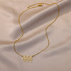 Angel Number 444 Pendant Necklace For Women Stainless Steel Clavicle Chains Necklaces Lucky Aesthetic Jewelry collares mujer BFF
