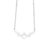 Angel Wing Pendant Necklace for Women Stainless Steel Gold Color Necklaces 2023 Trend Couple Wedding Jewelry collares mujer