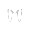 Animal Earrings for Women White Rhinestone Earrings Small Dinosaur Earrings Jewelry Simple Cute Ear Pendant 2022 New
