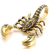 Animal Scorpion King Pendant Necklace Men's Necklace Metal Sliding Pendant Accessories Party Jewelry
