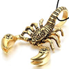 Animal Scorpion King Pendant Necklace Men's Necklace Metal Sliding Pendant Accessories Party Jewelry