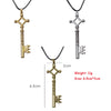 Anime Attack on Titan Cosplay Necklace Eren Jaeger Key Levi Survey Corps Logo Pendant Necklace Fans Collection Gift