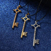 Anime Attack on Titan Cosplay Necklace Eren Jaeger Key Levi Survey Corps Logo Pendant Necklace Fans Collection Gift