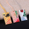 Anime Demon Slayer Kimetsu no Yaiba Necklace Cute Acrylic Tanjirou Nezuko Agatsuma Zenitsu Necklace Jewelry Ornaments
