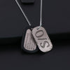 Anime Gangsta Nicolas Brown A/O Cosplay Necklace Friendship Dog Tag S/O Pendant Necklace For Fans