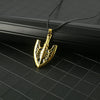 Anime JOJOS BIZARRE ADVENTURE Necklace Kujo Jotaro Arrow Metal Pendant Chain Choker Necklaces Charm Gifts Jewelry collares