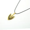 Anime JOJOS BIZARRE ADVENTURE Necklace Kujo Jotaro Arrow Metal Pendant Chain Choker Necklaces Charm Gifts Jewelry collares