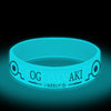 Anime Jujustu Kaisen Sport Bracelet Male Rubber Silicone Luminous Bracelet Glow In The Dark Cosplay Hand Circle Bracelet