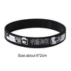 Anime Jujutsu Kaisen Fushiguro Megumi Itadori Yuji Silica Gel Bracelet Men Women Student Silicone Wristband Hand Chain Gift