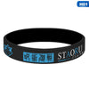 Anime Jujutsu Kaisen Fushiguro Megumi Itadori Yuji Silica Gel Bracelet Men Women Student Silicone Wristband Hand Chain Gift