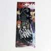 Anime Jujutsu Kaisen Itadori Yuji Cosplay metal Figure Pendant Black PU Chokers chain accessories Necklace Gift