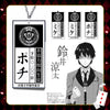 Anime Kakegurui Compulsive Gambler Necklace Jabami Yumeko ID Card Acrylic Pendant Necklaces Cosplay Jewelry