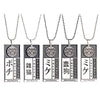 Anime Kakegurui Compulsive Gambler Yumeko Jabami Necklace Metal Pendant Chain Choker Necklaces Charm Gifts Jewelry collares