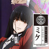 Anime Kakegurui Yumeko Jabami Saotome Meari etiqueta collar Cosplay regalo