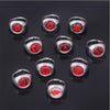 Anime Sharingan Ring Men Women Red Cloud Opening Finger Rings Cosplay Props Jewelry Fans Gift