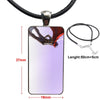 Anime Tengen Toppa Gurren Lagann For Women Children Necklace Long Chain With Rectangle Necklace Jewelry