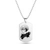 Anime Tokyo Revengers Stainless Steel Pendant Necklace Cosplay Kazutora Mitsuya Chifuyu Baji Ken Mikey Takemichi Necklaces