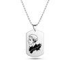 Anime Tokyo Revengers Stainless Steel Pendant Necklace Cosplay Kazutora Mitsuya Chifuyu Baji Ken Mikey Takemichi Necklaces